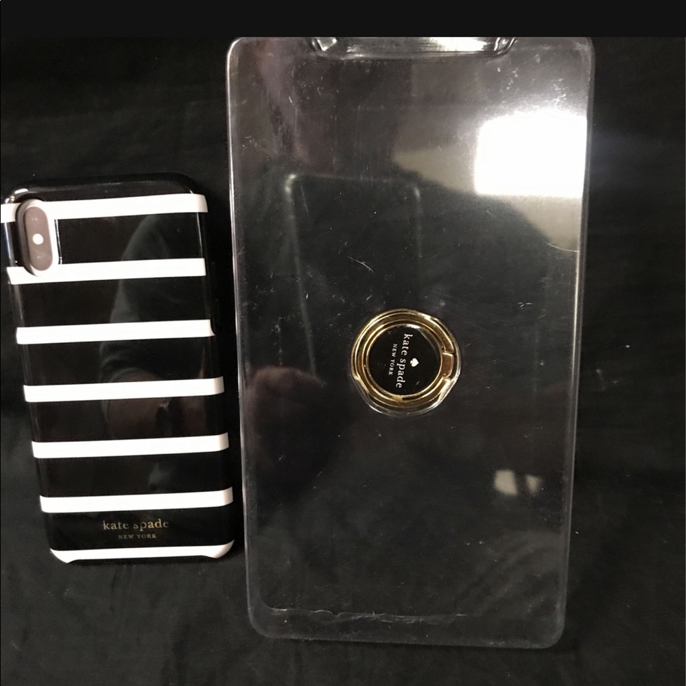 Kate Spade New York Ring & Stripe Resin iPhone Xs/ - Picture 4 of 5